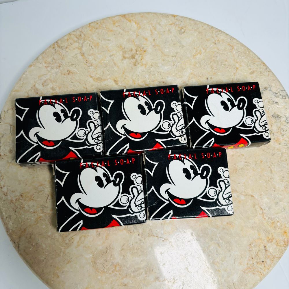 VINTAGE Walt Disney‎ Resorts Mickey Mouse Club Bath & Facial Soap Lot of 5
